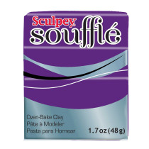 " Sculpey" Souffle полимерная глина SU 48 г 6002 виноградный
