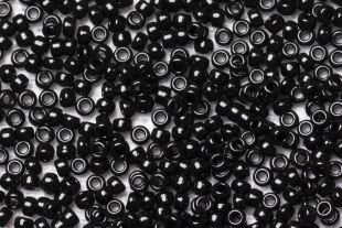 Бисер Япония MIYUKI Seed Beads 15/0 5г 0401 чёрный