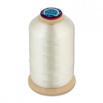 Мононить " Gamma" MF- 03 0. 15 мм 100% нейлон белый 4570 м на пл. конусе