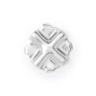 Страз в цапах PRECIOSA 9210/ 01 SS10 Crystal  silver 2. 7 мм стекло в пакете белый ( crystal)  24 шт в пакете